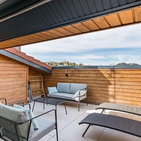 Appartement Jane Hammam Hypercentre Terrasse Tropezienne